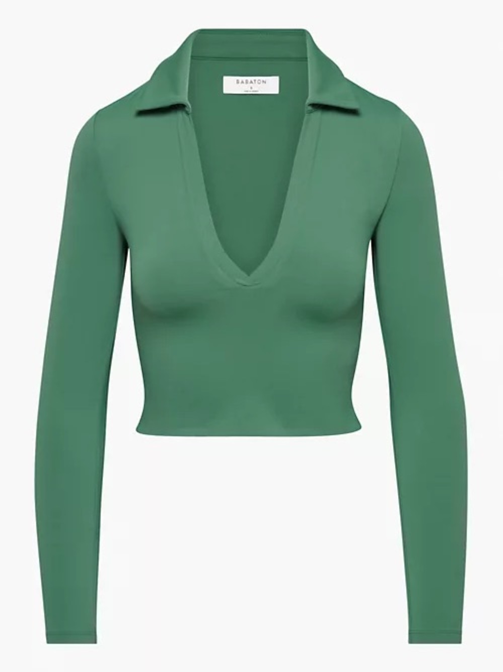 ARITZIA Babaton CONTOUR POLO LONGSLEEVE